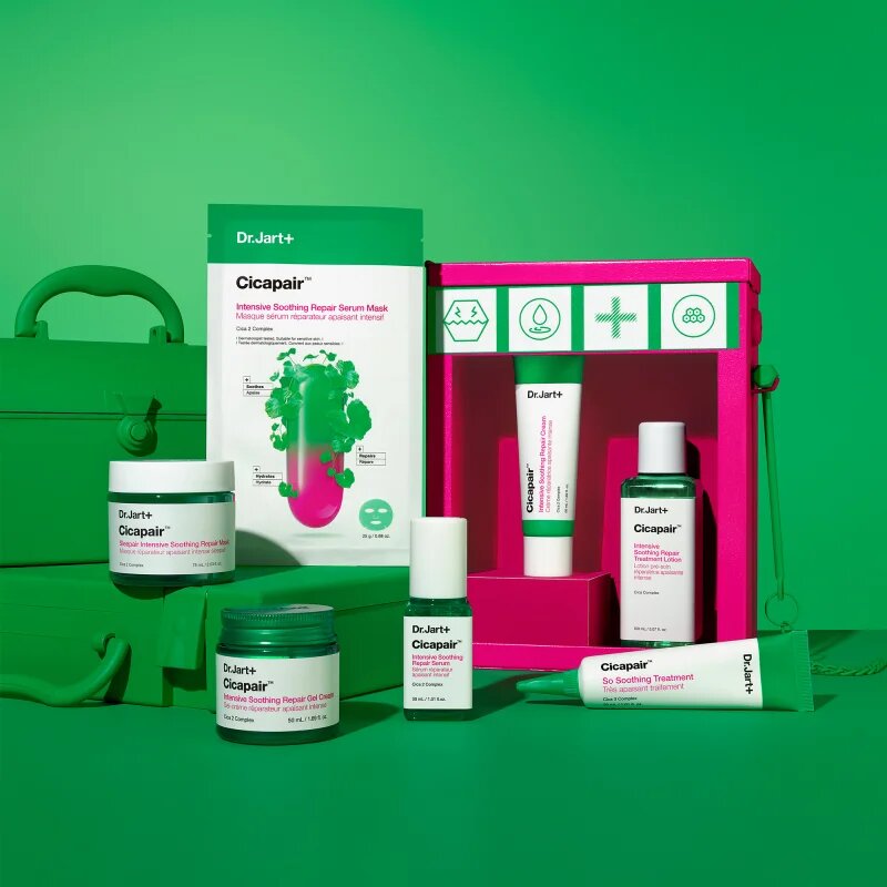 Dr. Jart+ Cicapair™ Intensive Soothing Repair Serum Mask plátýnková maska s hydratačním a zklidňujícím účinkem 25 g