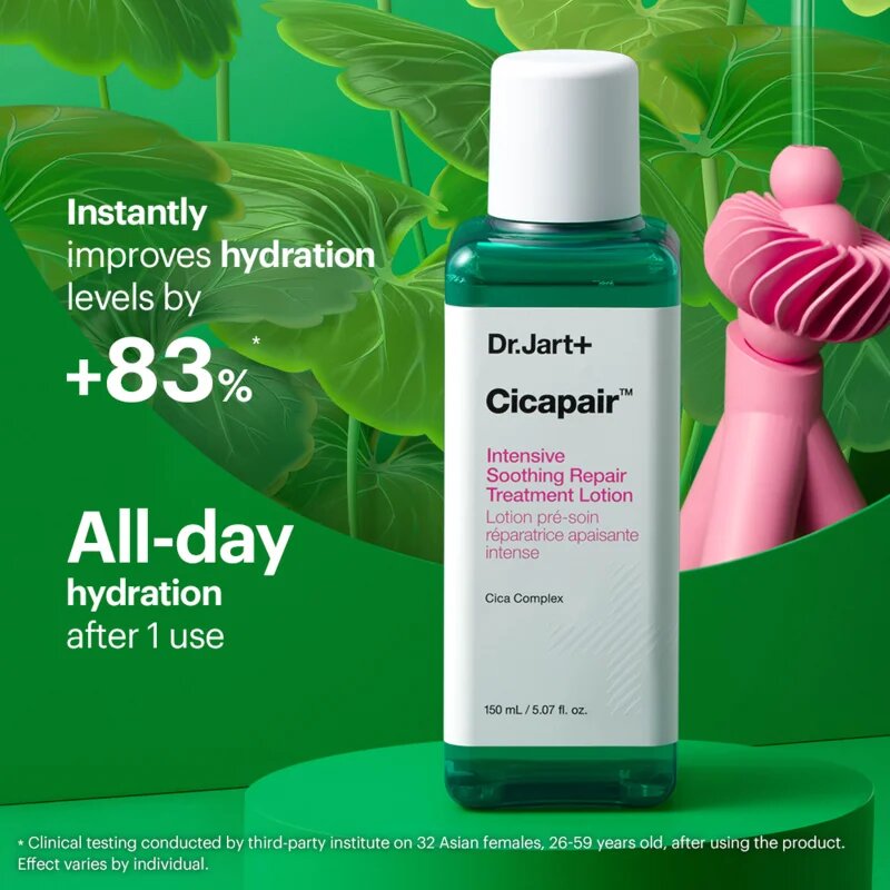 Dr. Jart+ Cicapair™ Intensive Soothing Repair Treatment Lotion zjemňující a zklidňující pleťová voda 150 ml