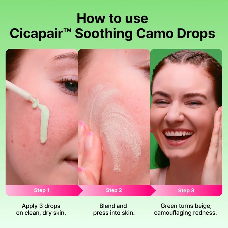 Dr. Jart+ Cicapair™ Soothing Camo Drops lehký tónovací fluid SPF 20 30 ml