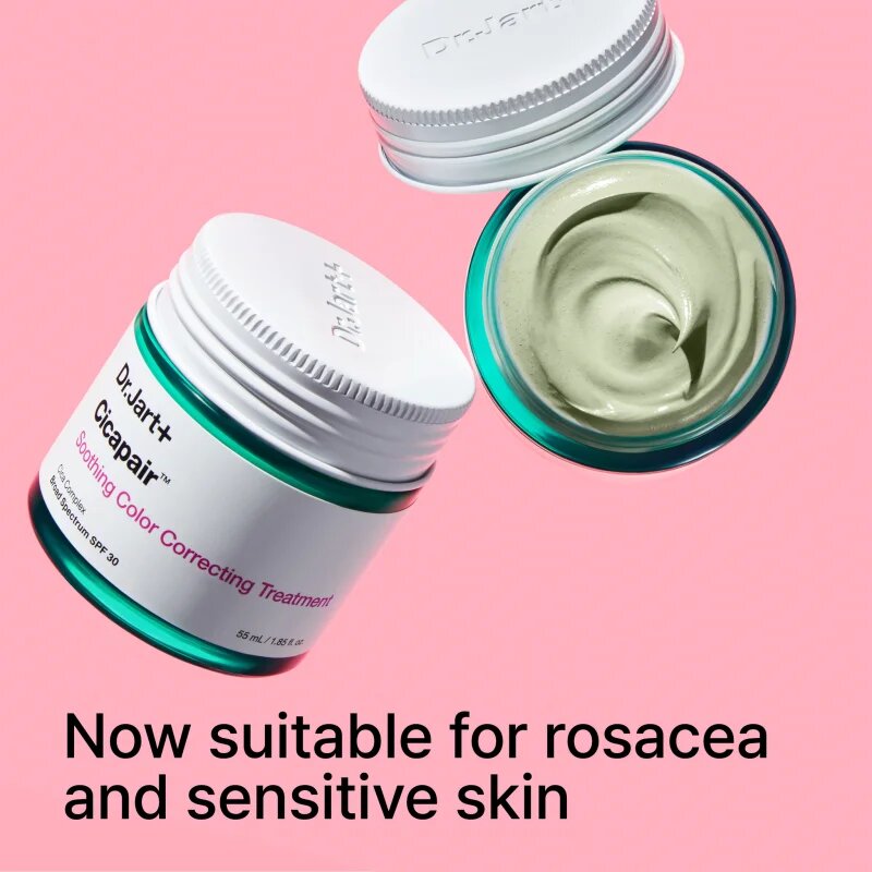 Dr. Jart+ Cicapair™ Soothing Color Correcting Treatment SPF 30 intenzivní krém redukující začervenání pleti SPF 30 15 ml
