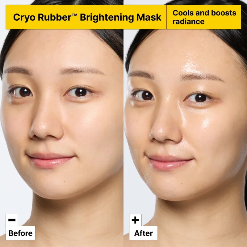 Dr. Jart+ Cryo Rubber™ Brightening Mask intenzivní hydrogelová maska pro rozjasnění pleti 40 g