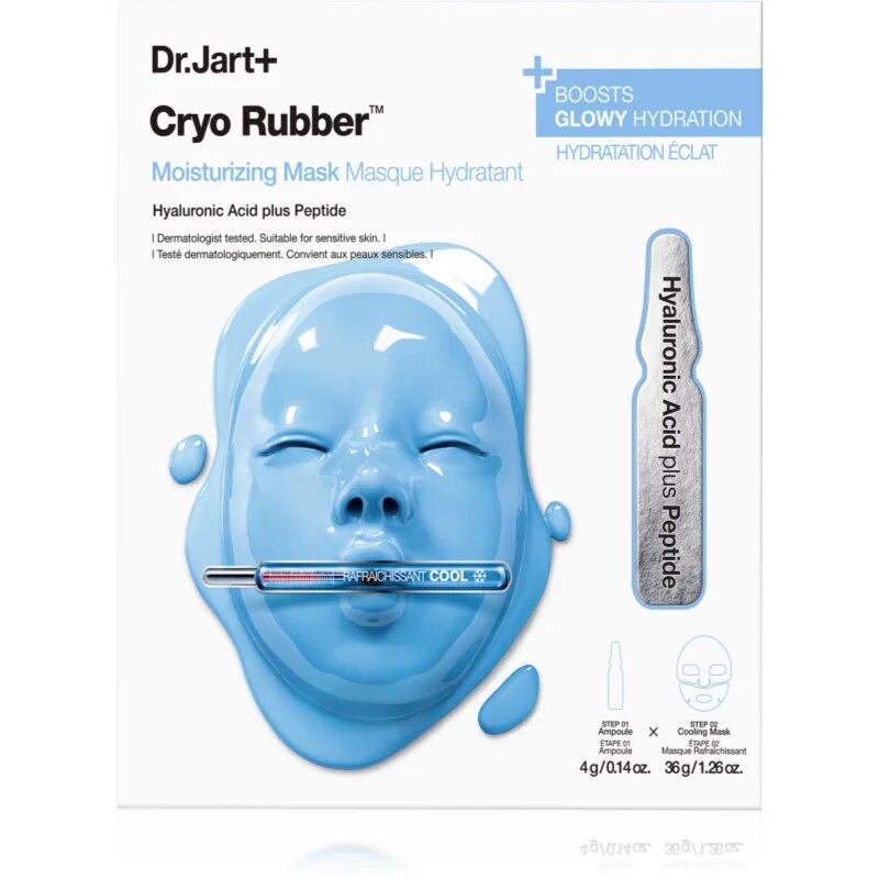 Dr. Jart+ Cryo Rubber™ Moisture Mask intenzivní hydrogelová maska s hydratačním účinkem 40 g