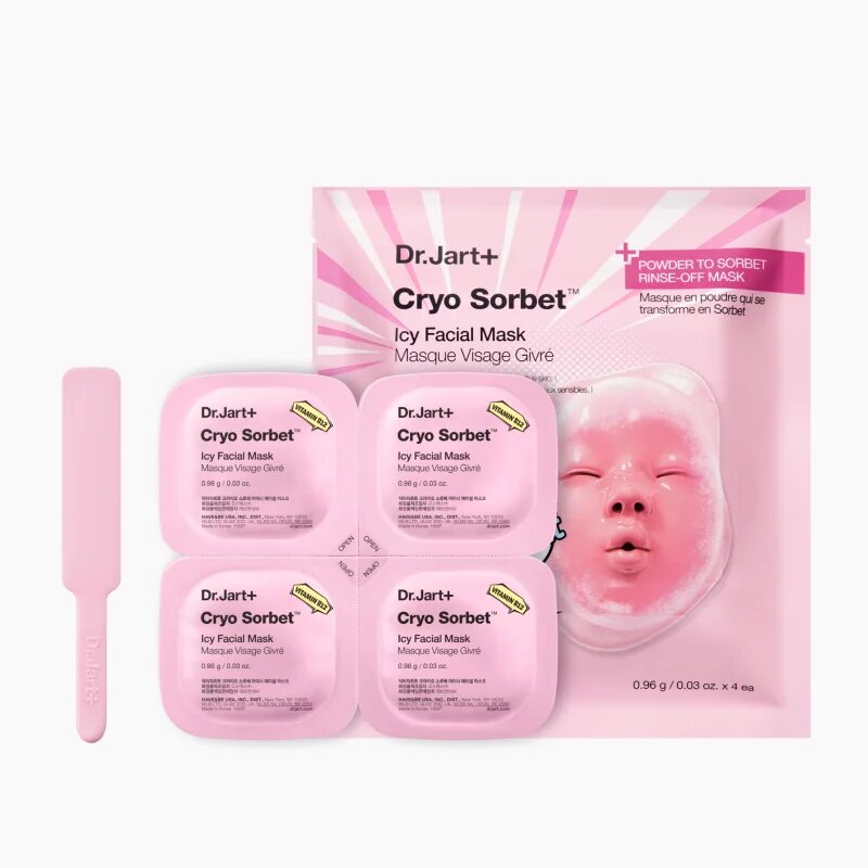 Dr. Jart+ Cryo Sorbet Icy Facial Mask hydratační maska s chladivým účinkem 3.06 g