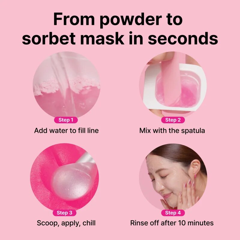 Dr. Jart+ Cryo Sorbet Icy Facial Mask hydratační maska s chladivým účinkem 3.06 g
