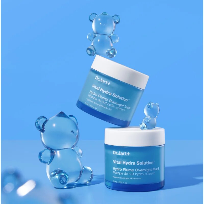 Dr. Jart+ Vital Hydra Solution™ Hydro Plump Overnight Mask noční hydratační maska s kyselinou hyaluronovou 75 ml
