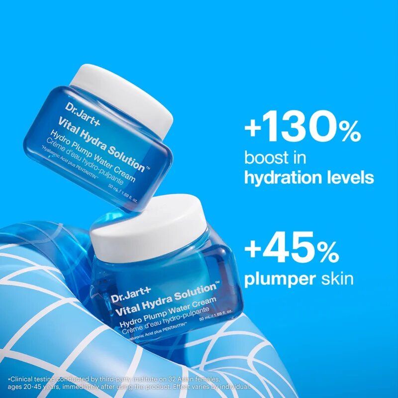 Dr. Jart+ Vital Hydra Solution™ Hydro Plump Water Cream gel krém s kyselinou hyaluronovou 15 ml