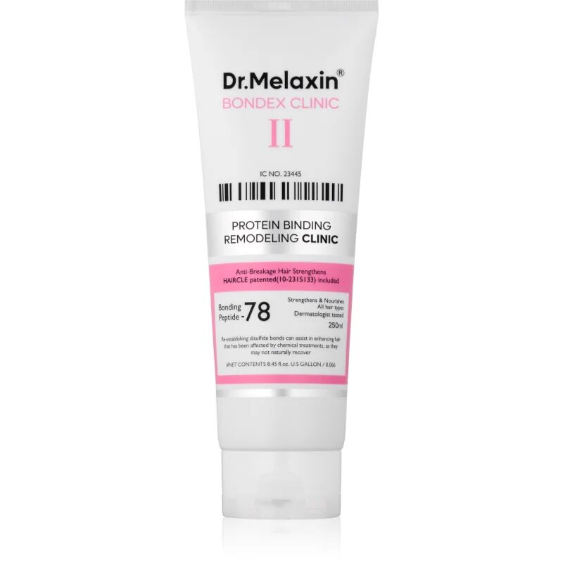 Dr. Melaxin Bondex Clinic Protein Bonding Remodeling Clinic obnovující péče pro poškozené a křehké vlasy 250 ml