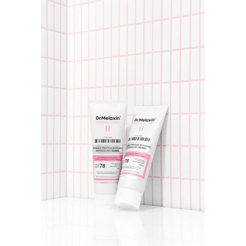 Dr. Melaxin Bondex Clinic Protein Bonding Remodeling Clinic obnovující péče pro poškozené a křehké vlasy 250 ml
