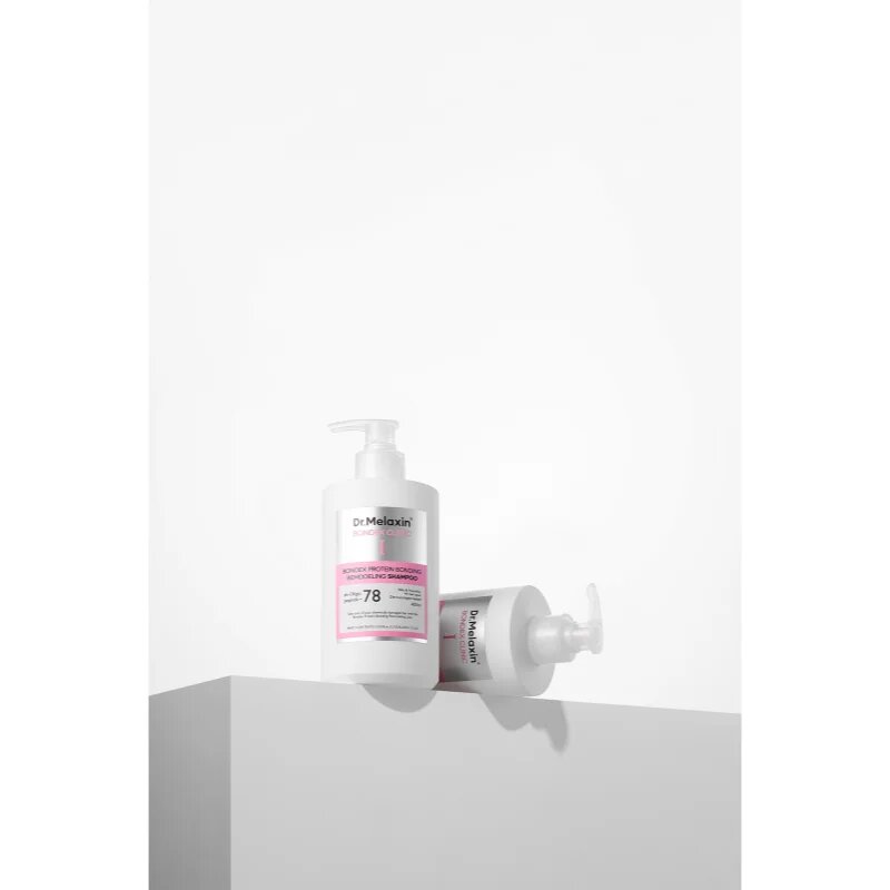 Dr. Melaxin Bondex Clinic Protein Bonding Remodeling Shampoo obnovující šampon pro poškozené a křehké vlasy 400 ml