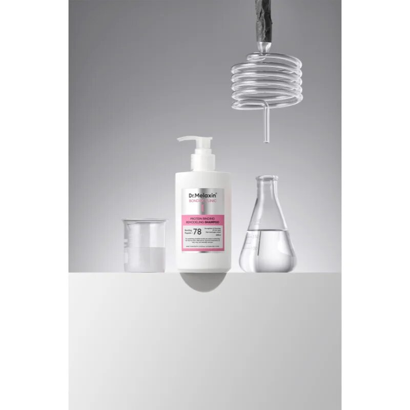 Dr. Melaxin Bondex Clinic Protein Bonding Remodeling Shampoo obnovující šampon pro poškozené a křehké vlasy 400 ml