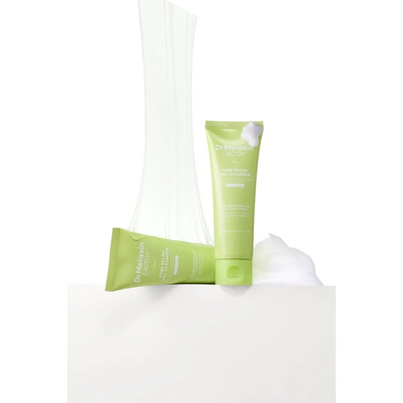 Dr. Melaxin Cactox Pore Relief Gel Cleanser hloubkově čisticí gel pro vyhlazení pleti a minimalizaci pórů 120 ml