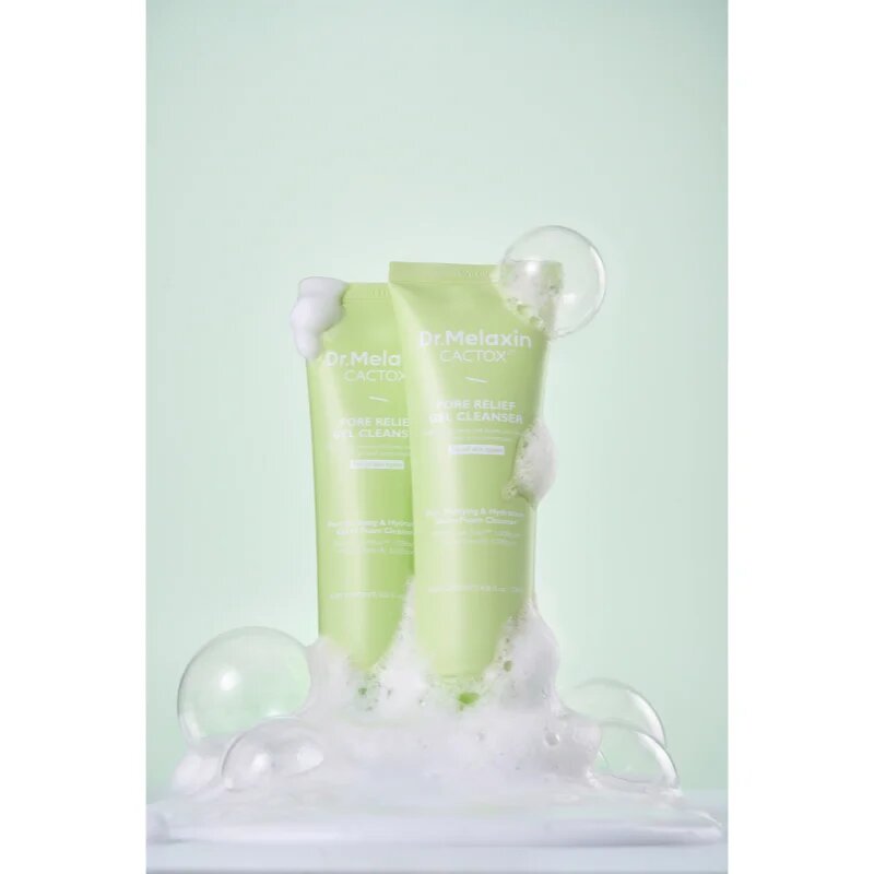 Dr. Melaxin Cactox Pore Relief Gel Cleanser hloubkově čisticí gel pro vyhlazení pleti a minimalizaci pórů 120 ml