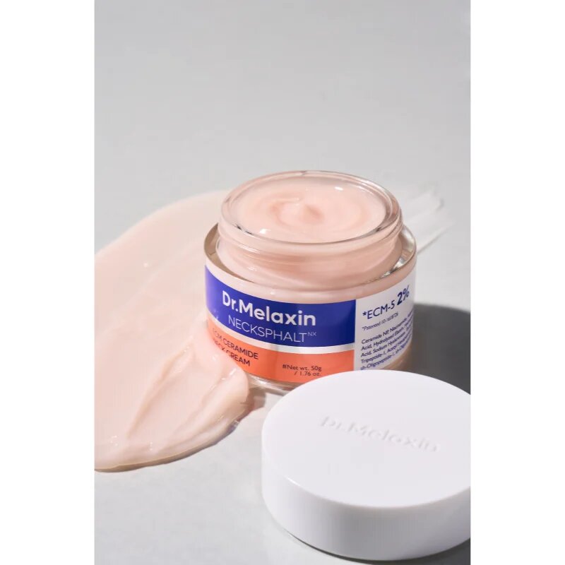 Dr. Melaxin Necksphalt ECM Ceramide Neck Cream liftingový zpevňující krém na krk a dekolt 50 ml