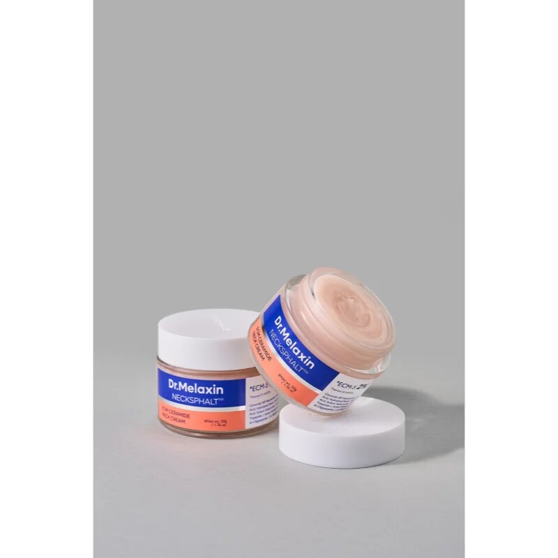 Dr. Melaxin Necksphalt ECM Ceramide Neck Cream liftingový zpevňující krém na krk a dekolt 50 ml