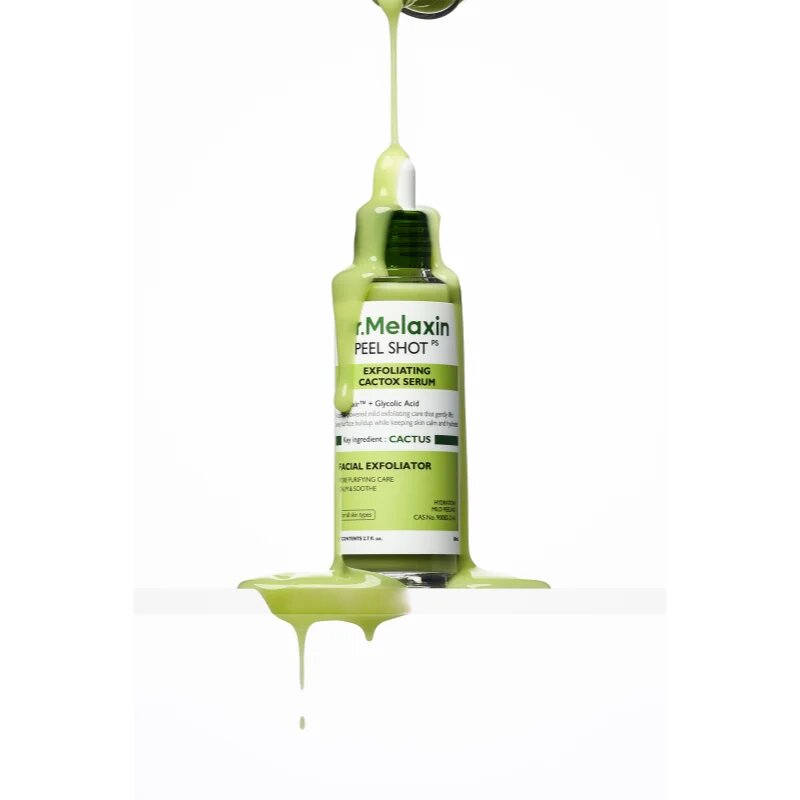Dr. Melaxin Peel Shot Exfoliating Cactox Serum vyhlazující exfoliační sérum pro hydrataci pleti a minimalizaci pórů 80 ml