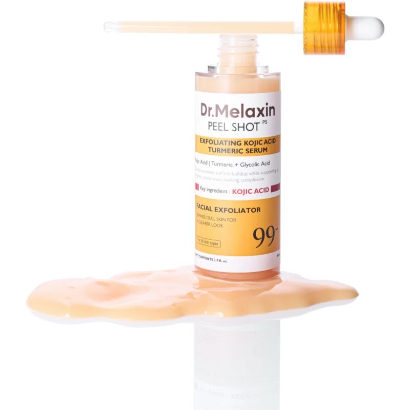 Dr. Melaxin Peel Shot Exfoliating Kojic Acid Turmeric Serum exfoliační peelingové sérum proti tmavým skvrnám 80 ml