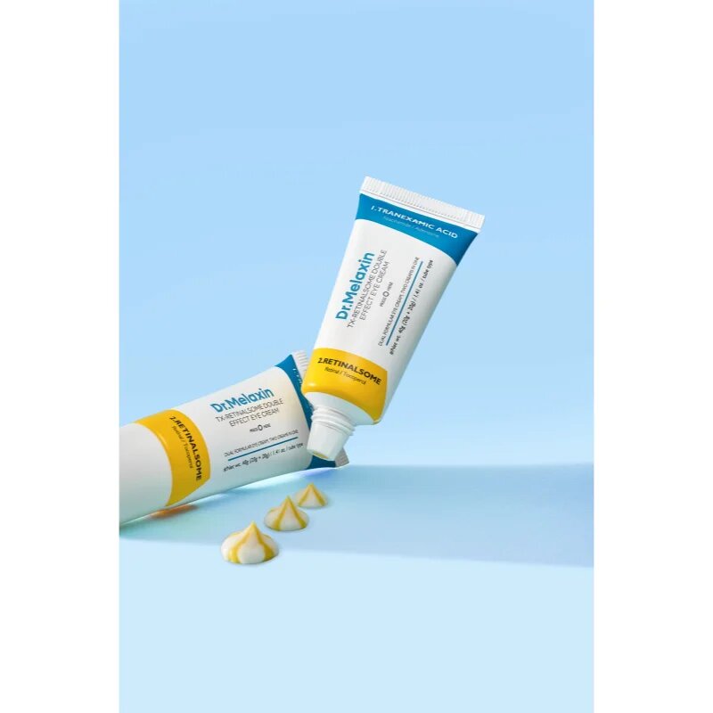 Dr. Melaxin TX Retinalsome Double Effect Eye Cream rozjasňující oční krém proti příznakům stárnutí 40 g
