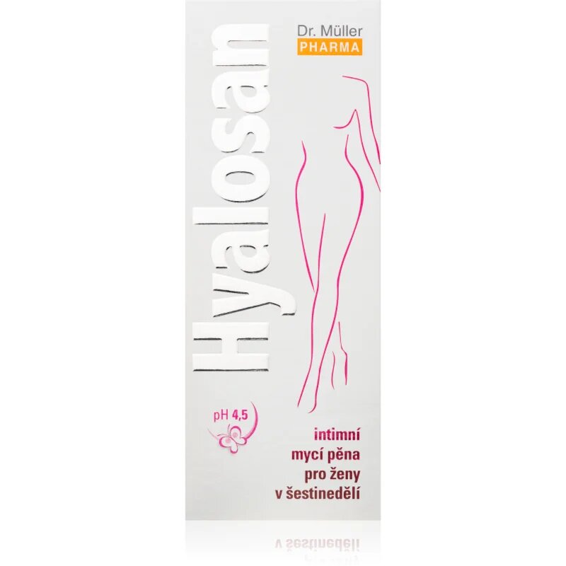 Dr. Müller Hyalosan čisticí pěna na intimní hygienu 150 ml