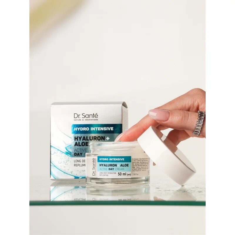 Dr. Santé Hydro Intensive Hyaluron + Aloe denní krém s aloe vera 50 ml