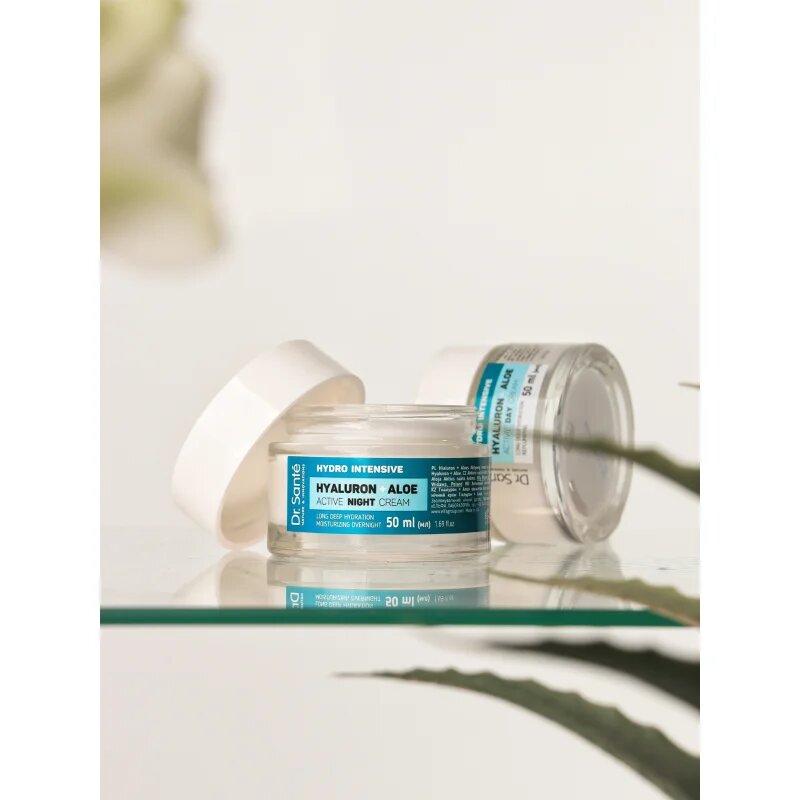 Dr. Santé Hydro Intensive Hyaluron + Aloe noční krém s aloe vera 50 ml