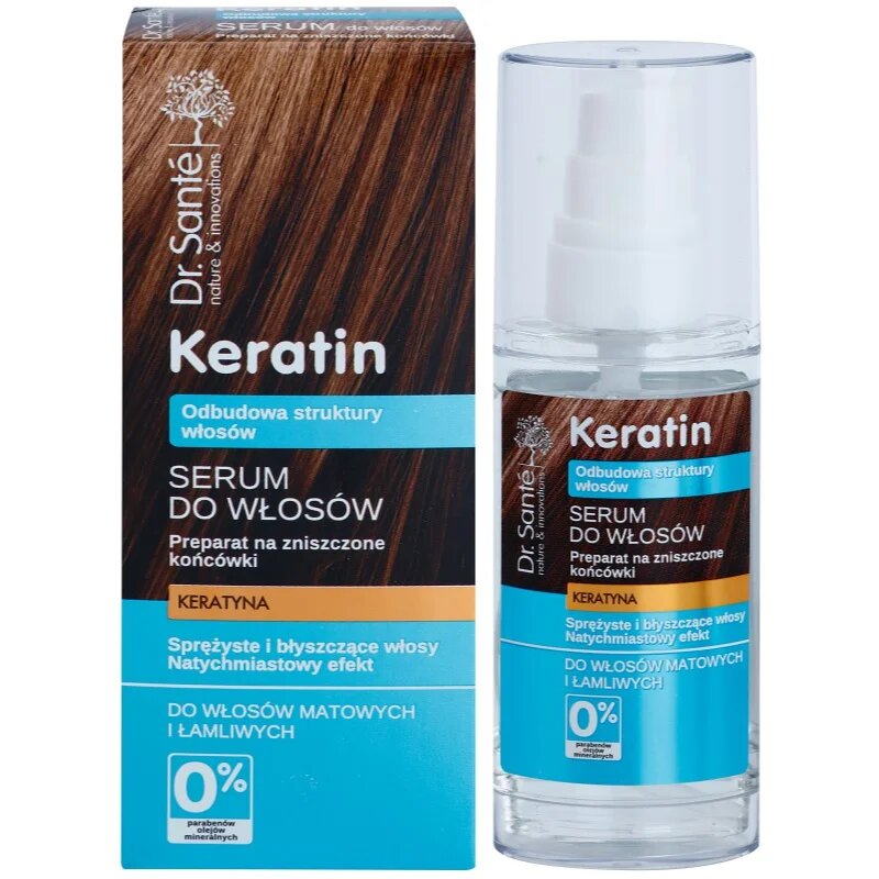 Dr. Santé Keratin regenerační sérum na roztřepené konečky vlasů 50 ml