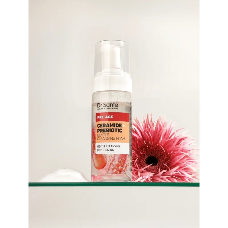 Dr. Santé Pre Age Ceramide + Prebiotic čisticí pěna pro zralou pleť 150 ml