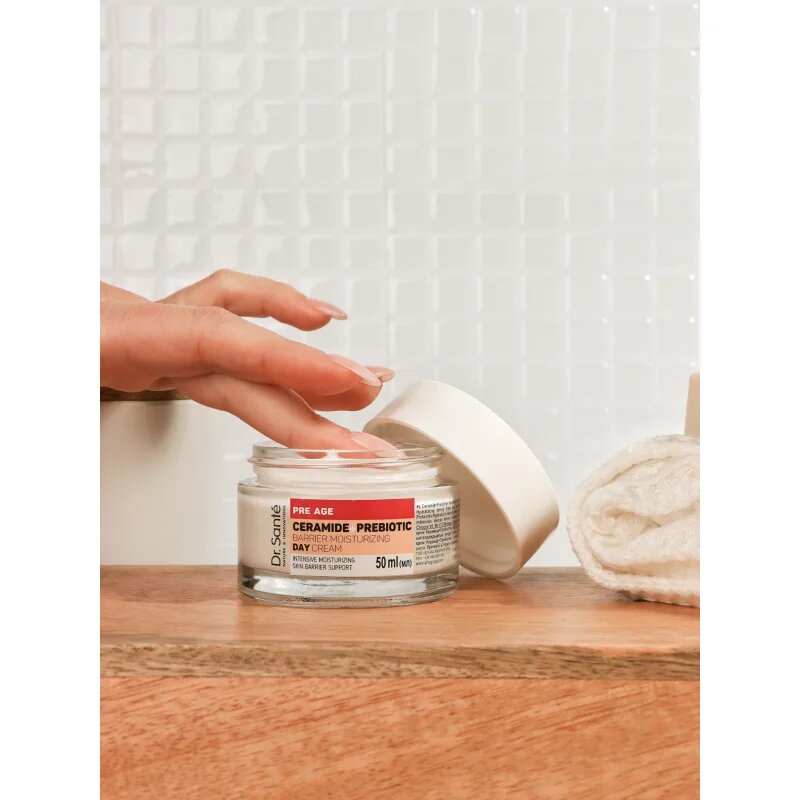Dr. Santé Pre Age Ceramide + Prebiotic hydratační denní krém pro zralou pleť 50 ml