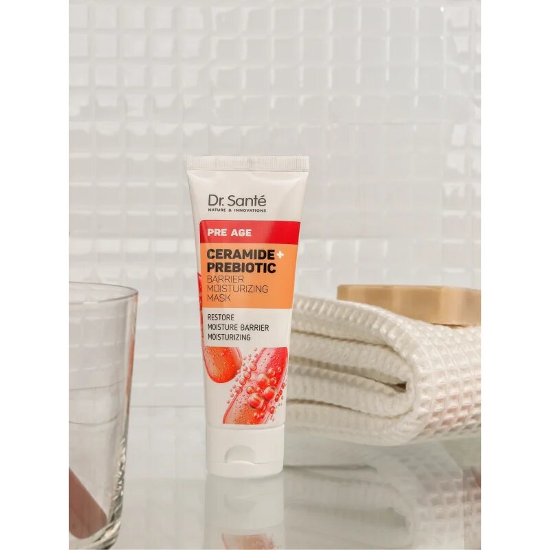 Dr. Santé Pre Age Ceramide + Prebiotic hydratační maska pro zralou pleť 75 ml