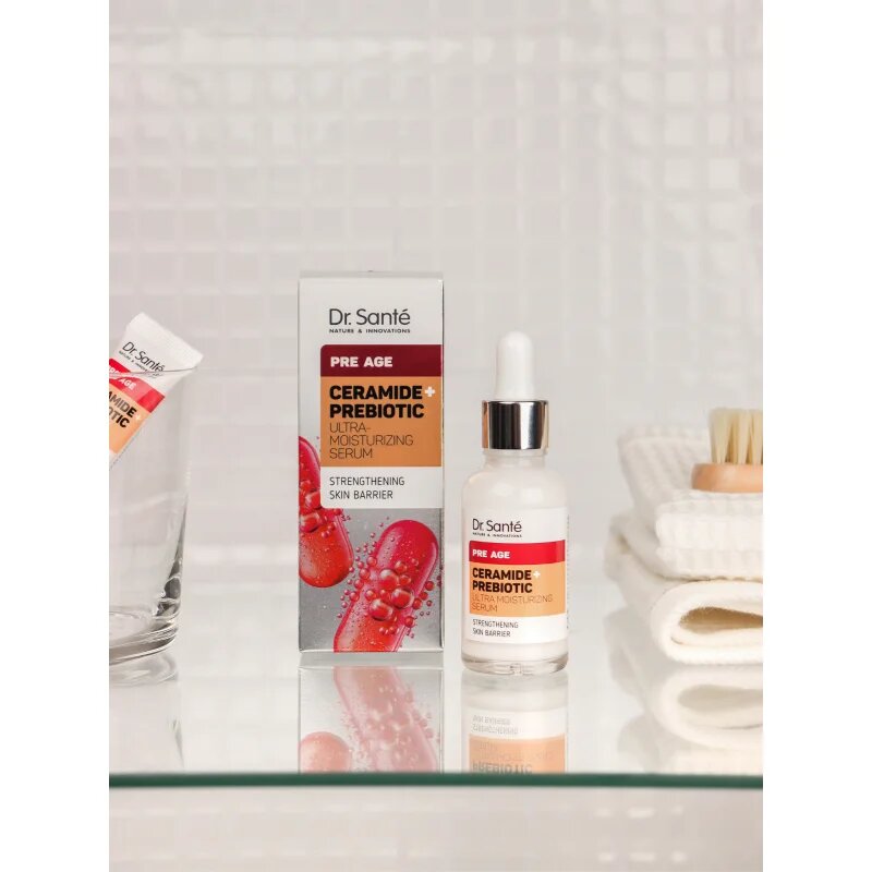 Dr. Santé Pre Age Ceramide + Prebiotic hydratační sérum pro zralou pleť 30 ml