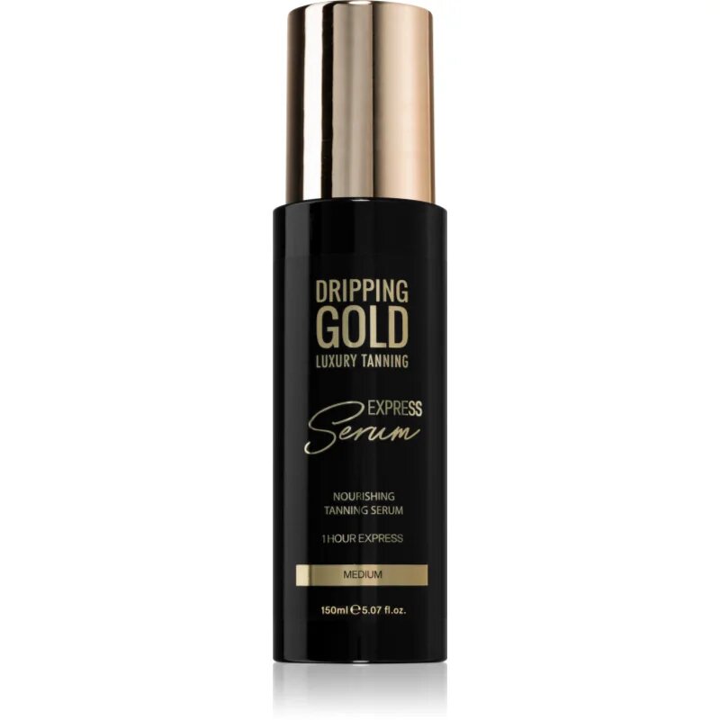 Dripping Gold Express Tanning Serum samoopalovací přípravek na tělo odstín Medium 150 ml