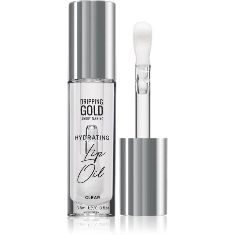 Dripping Gold Hydrating Cherry Gloss olej na rty s hydratačním účinkem odstín Clear 3.8 ml