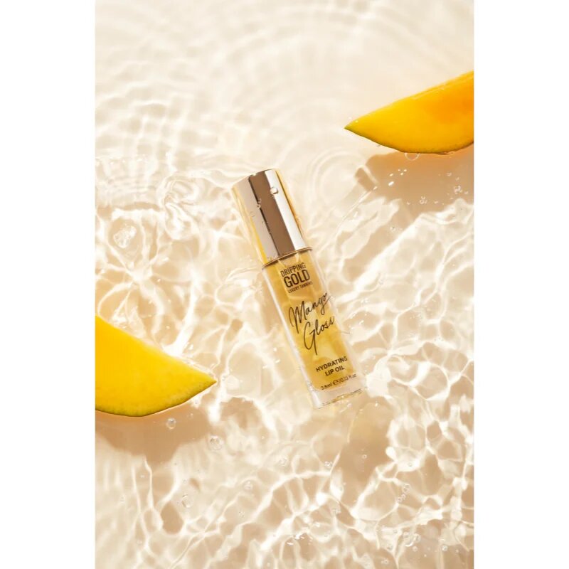 Dripping Gold Hydrating Cherry Gloss olej na rty s hydratačním účinkem odstín Mango 38 ml