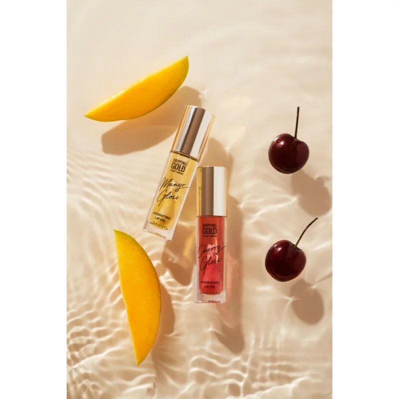 Dripping Gold Hydrating Cherry Gloss olej na rty s hydratačním účinkem odstín Mango 38 ml