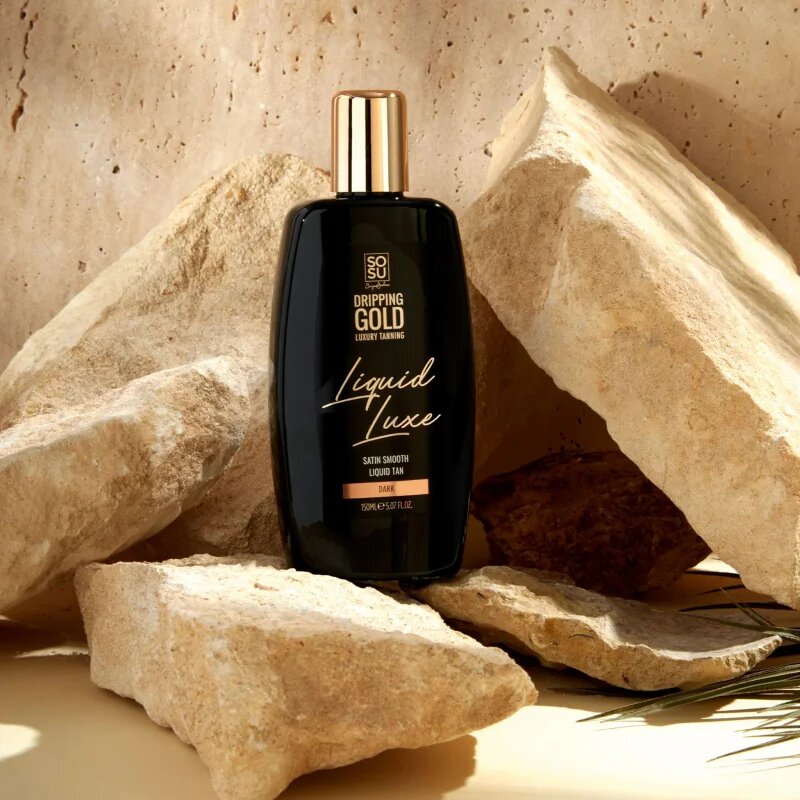 Dripping Gold Luxury Tanning Liquid Luxe samoopalovací voda na tělo Dark 150 ml
