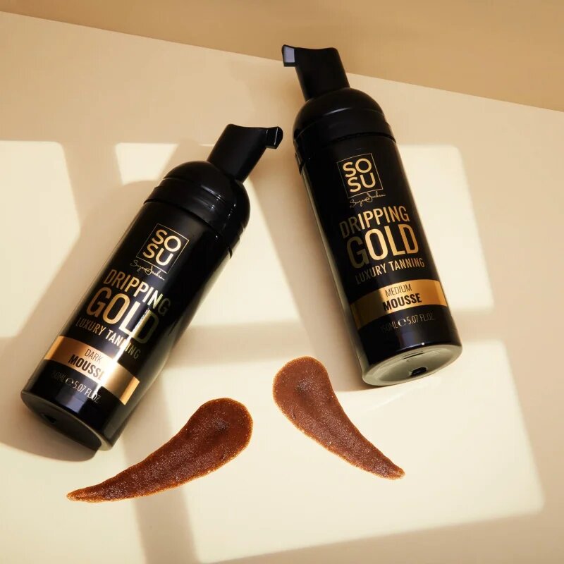 Dripping Gold Luxury Tanning Mousse samoopalovací pěna odstín Medium 150 ml