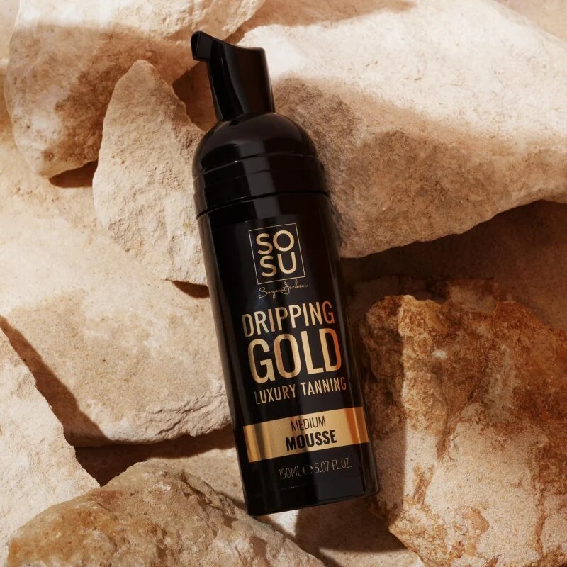 Dripping Gold Luxury Tanning Mousse samoopalovací pěna odstín Medium 150 ml