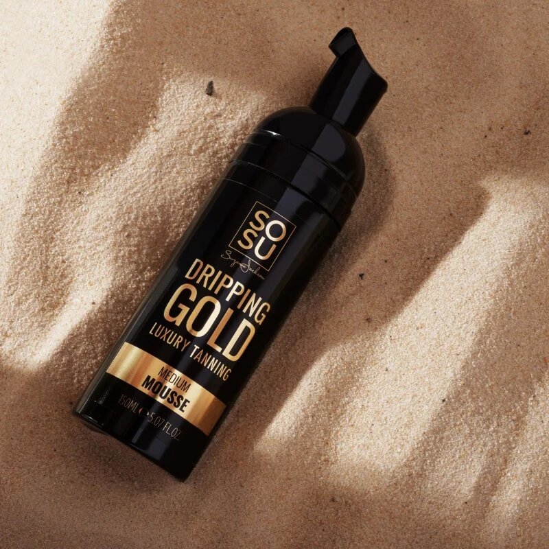 Dripping Gold Luxury Tanning Mousse samoopalovací pěna odstín Medium 150 ml
