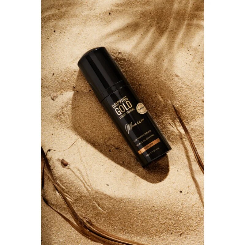 Dripping Gold Luxury Tanning Mousse samoopalovací pěna odstín Ultra Dark 150 ml