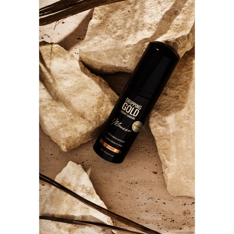 Dripping Gold Luxury Tanning Mousse samoopalovací pěna odstín Ultra Dark 150 ml