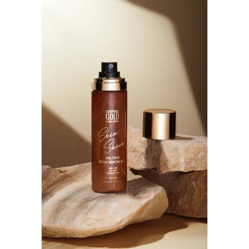 Dripping Gold Luxury Tanning Skin Sheen bronzující mlha na tělo 110 ml