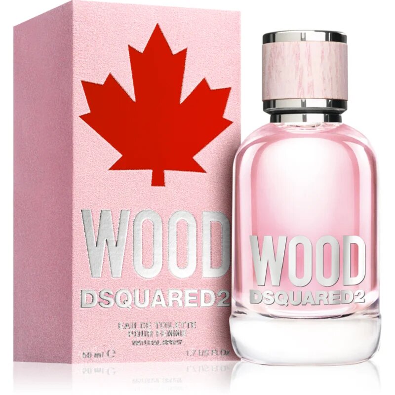 Dsquared2 Wood Pour Femme toaletní voda pro ženy 50 ml