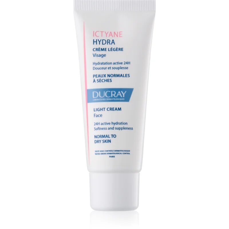 Ducray Ictyane lehký hydratační krém pro normální a suchou pleť 40 ml