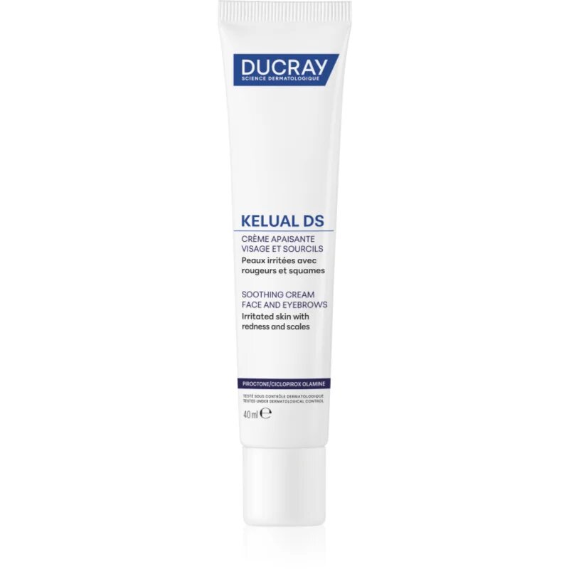 Ducray Kelual DS Soothing Cream zklidňující krém pro suchou a podrážděnou pleť 40 ml