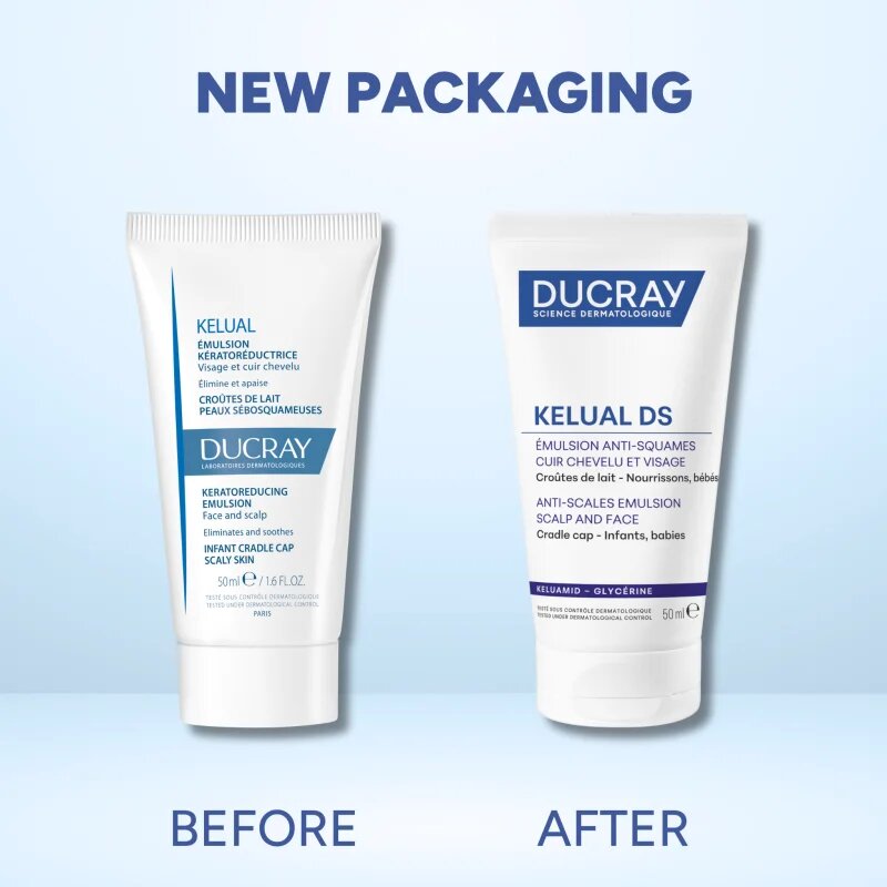 Ducray Kelual Emulsion emulze na mléčné krusty pro děti od narození 50 ml
