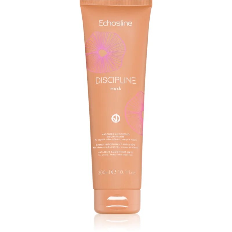Echosline Discipline Mask maska pro nepoddajné a krepatějící se vlasy 300 ml