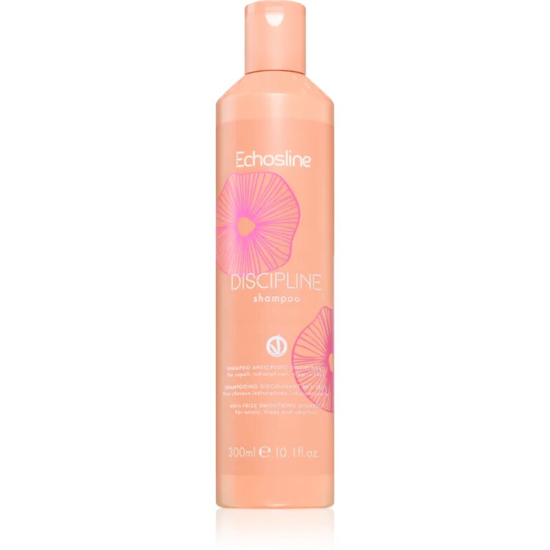 Echosline Discipline Shampoo uhlazující šampon pro nepoddajné a krepatějící se vlasy 300 ml