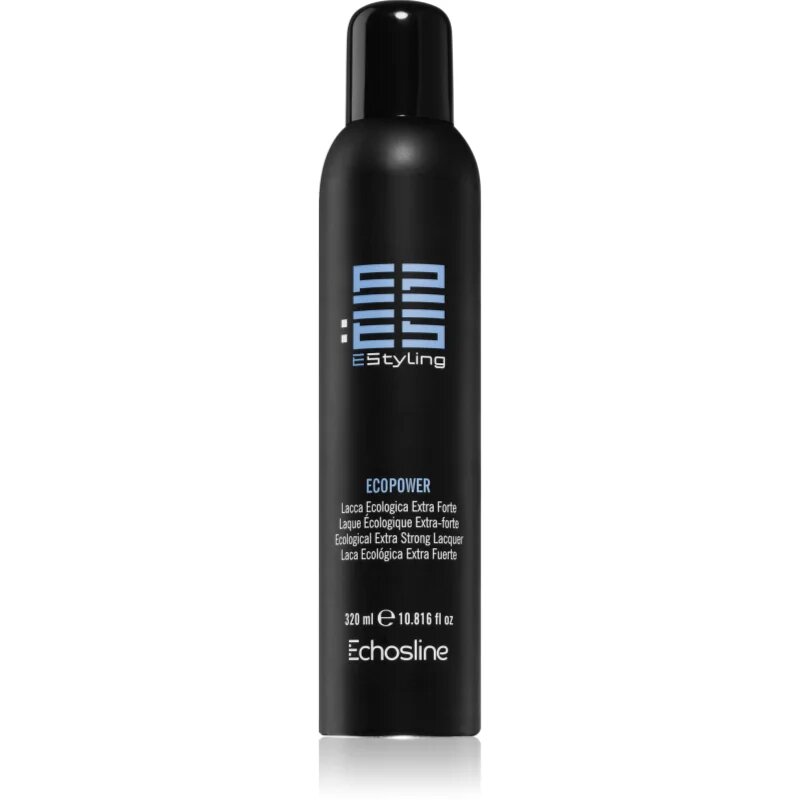 Echosline E-Styling Ecopower lak na vlasy s extra silnou fixací 320 ml