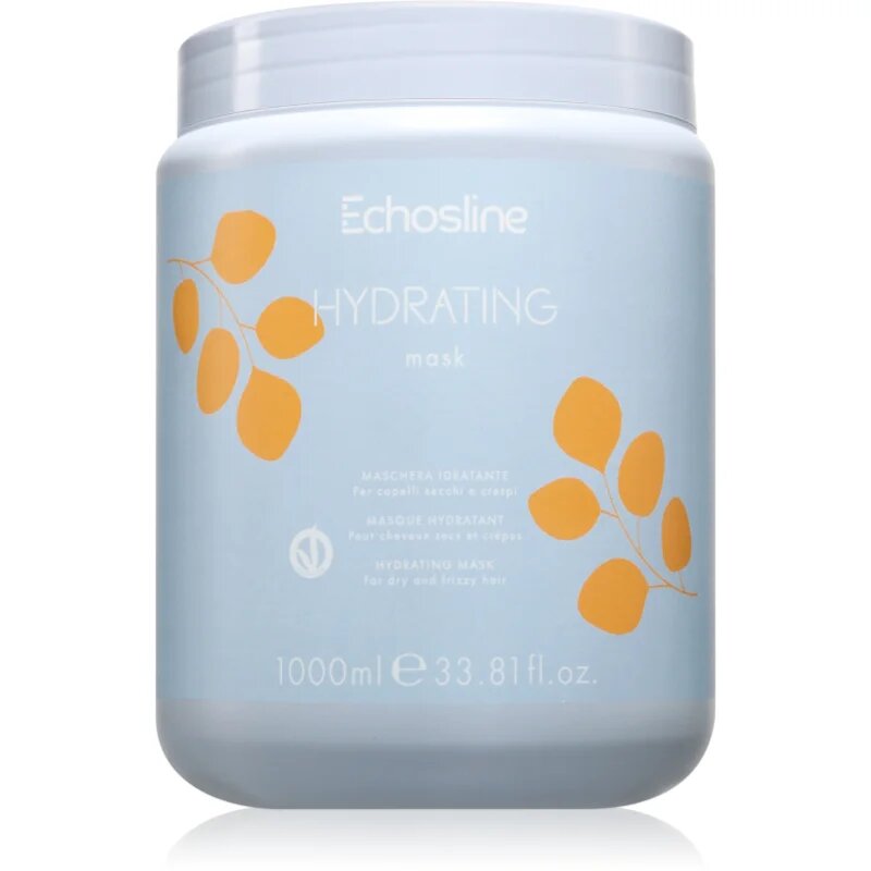 Echosline Hydrating Mask hydratační maska pro suché a nepoddajné vlasy 1000 ml
