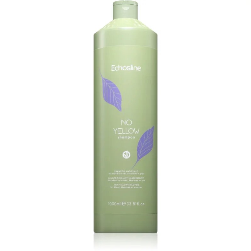 Echosline No Yellow Shampoo šampon proti žlutým tónům 1000 ml