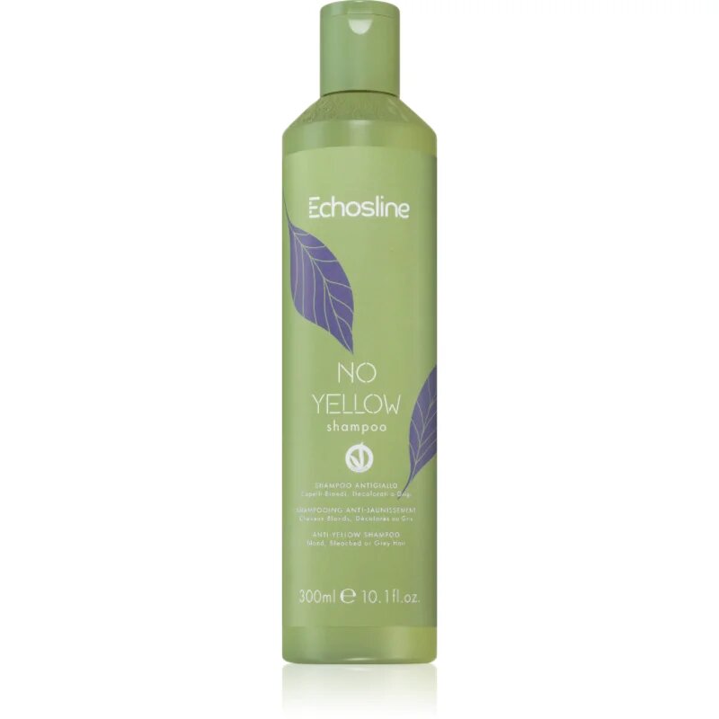Echosline No Yellow Shampoo šampon proti žlutým tónům 300 ml